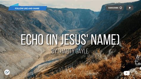 echo in jesus name lyrics